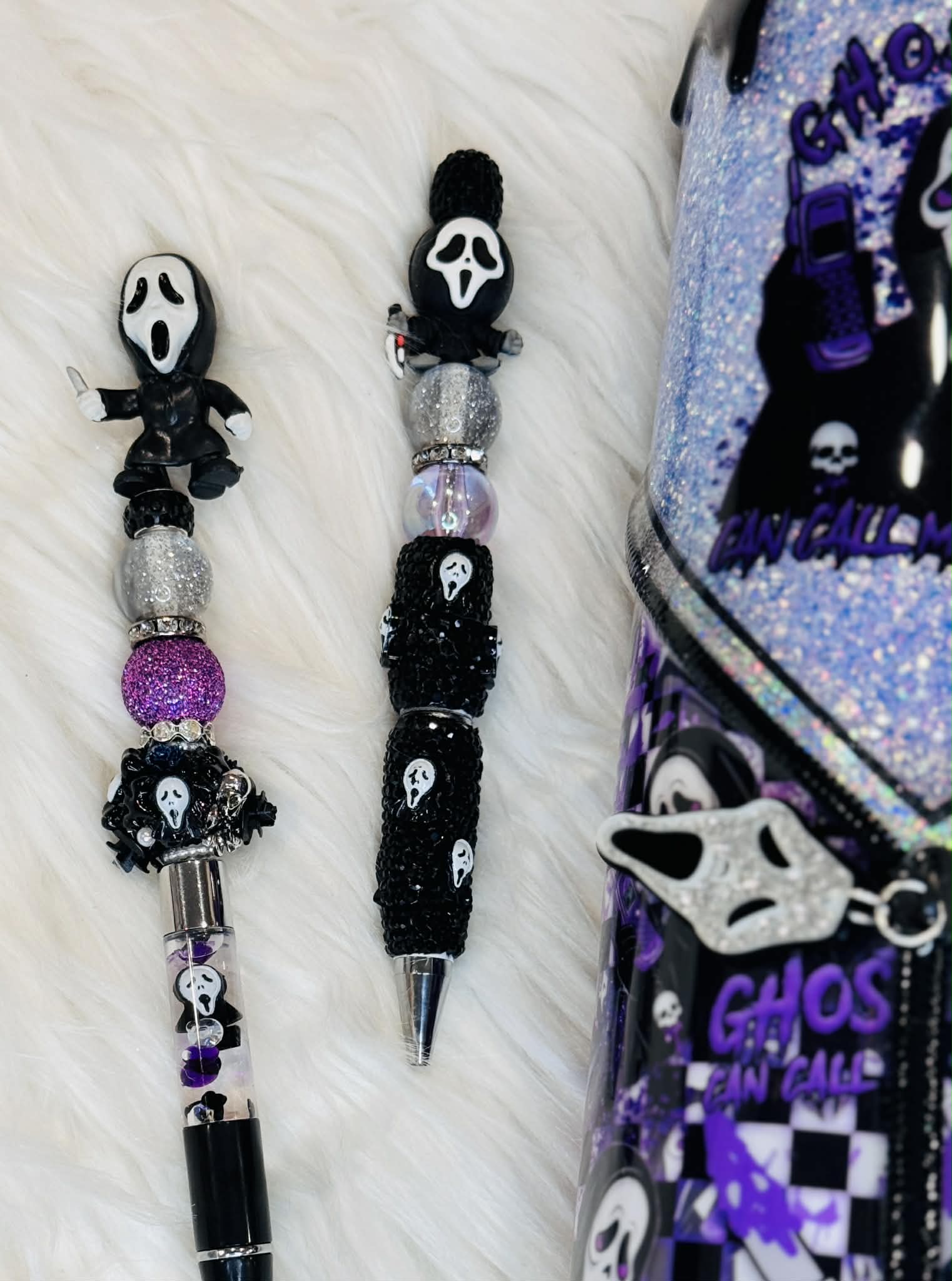 Purple -32 OZ GF Zipper Tumbler-Made to order~MTO-2 weeks