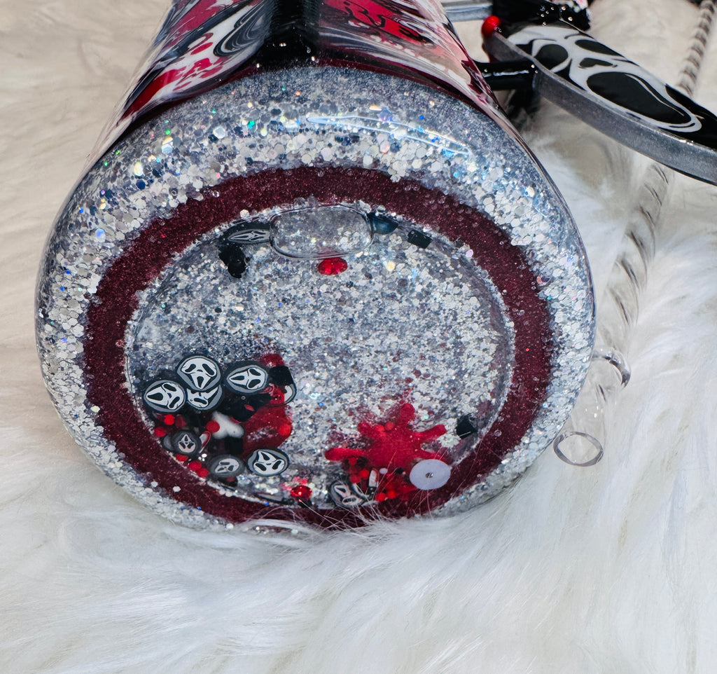 RED-32 OZ GF Zipper Tumbler-Made to order~MTO-2 week TAT